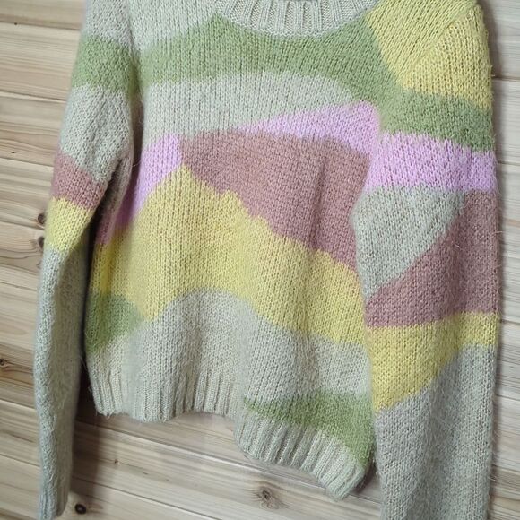 Neutral Ground Sweater Womens Large Multicolor - Picture 3 of 8